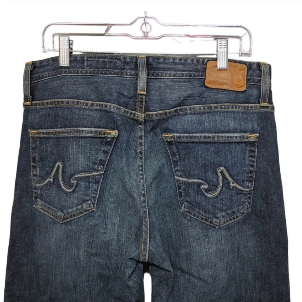 Adriano Goldschmied Hero Straight Relaxed Fit Dark Wash Blue Jeans Mens Size 32 - Picture 6 of 11